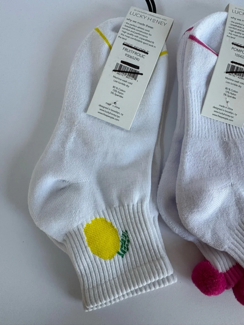Set of 2 NWT Free People FP Movement Ankle Socks